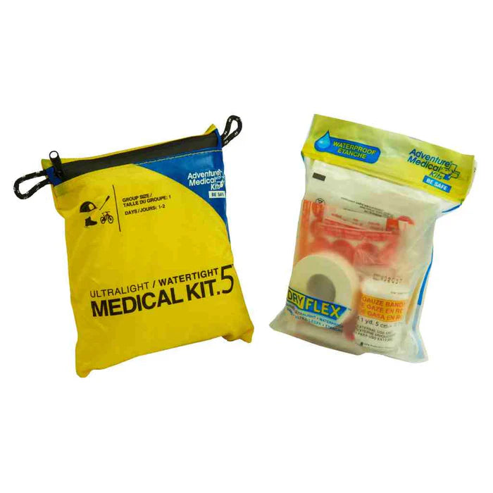 Adventure Medical Kit - Ultralight/Watertight .5 Medical Kit - SAVE 70% - Bowgearshop