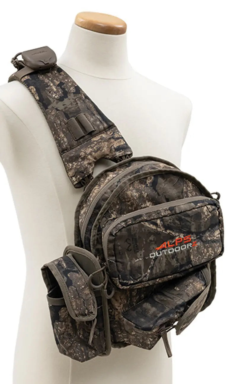 Hunting Sling Bag Banded Packable Sling Pack Mossy Oak Bottomland