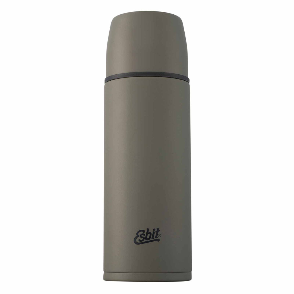 ESBIT Brand stainless vacuum flask 750ml black 12hours heat retention extra mug