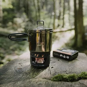 Camping Cookset for Solid Fuel