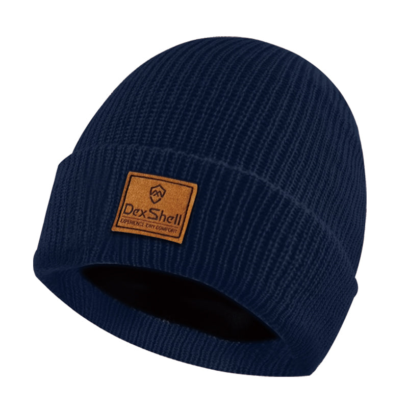 DexShell - Waterproof Watch Beanie Wool Blend Navy - One Size