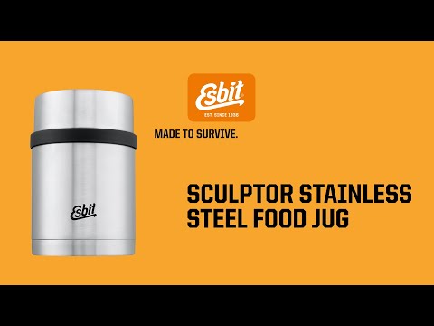 Esbit - Sculptor Thermal Container · Incl Bowl 18/8 Stainless Steel - Burgundy