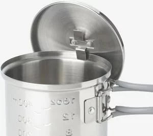 Esbit - Stainless Steel Solid Fuel Cooking Set 585ml