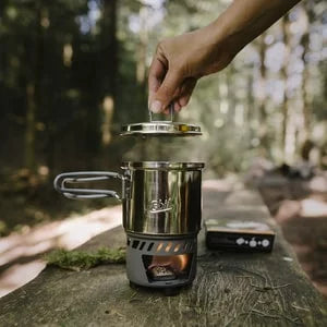 Esbit - Stainless Steel Solid Fuel Cooking Set 585ml