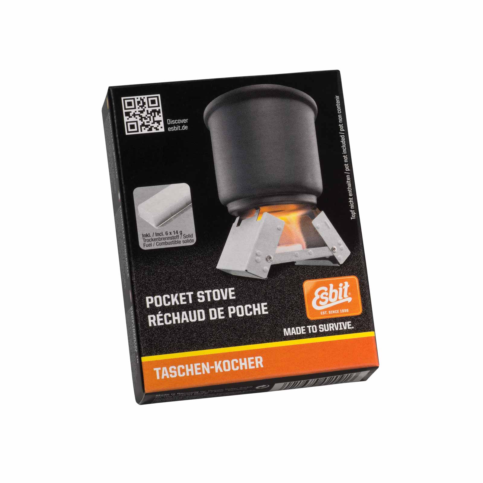 Esbit - Pocket Stove · incl. Solid Fuel Tablets