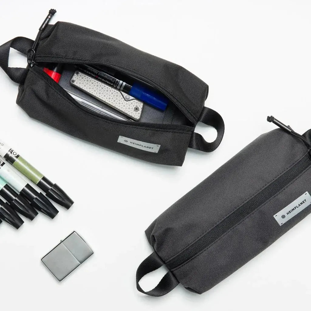 Heimplanet - Carry Essentials Simple Pouch - Black/Castlerock