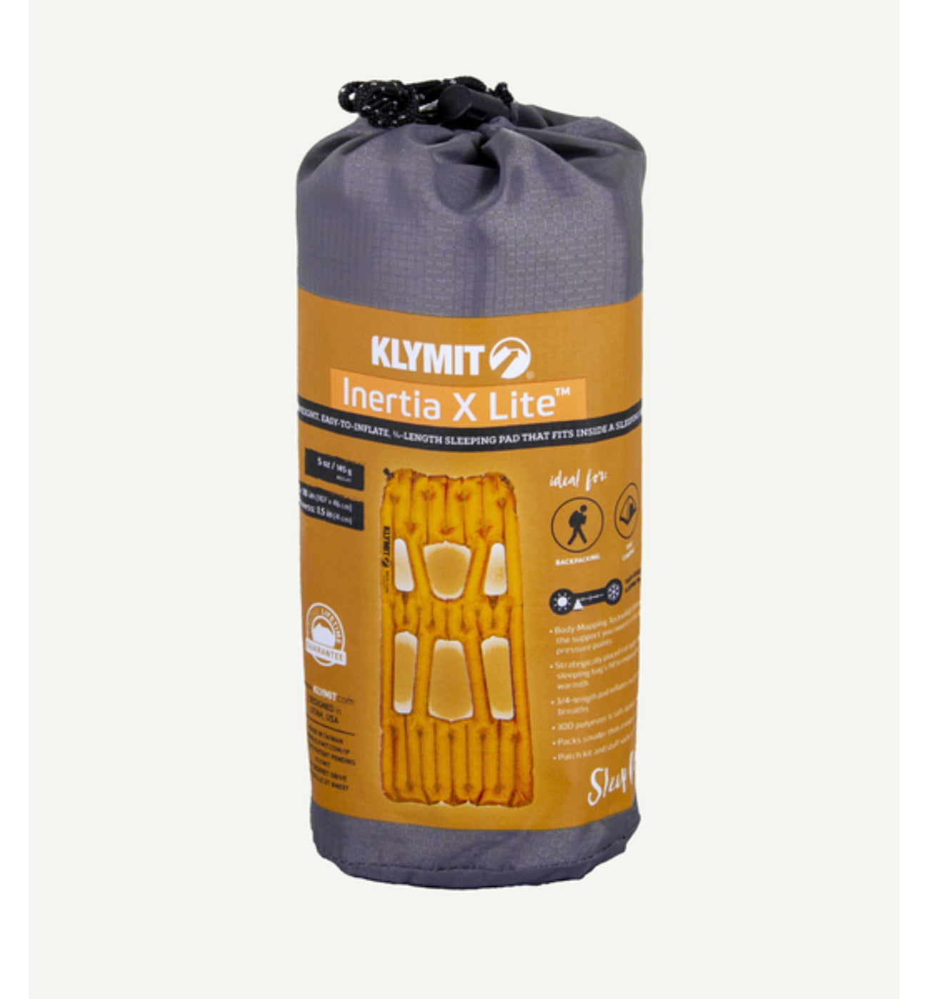 Klymit - Inertia X Lite Sleeping Pad - Orange