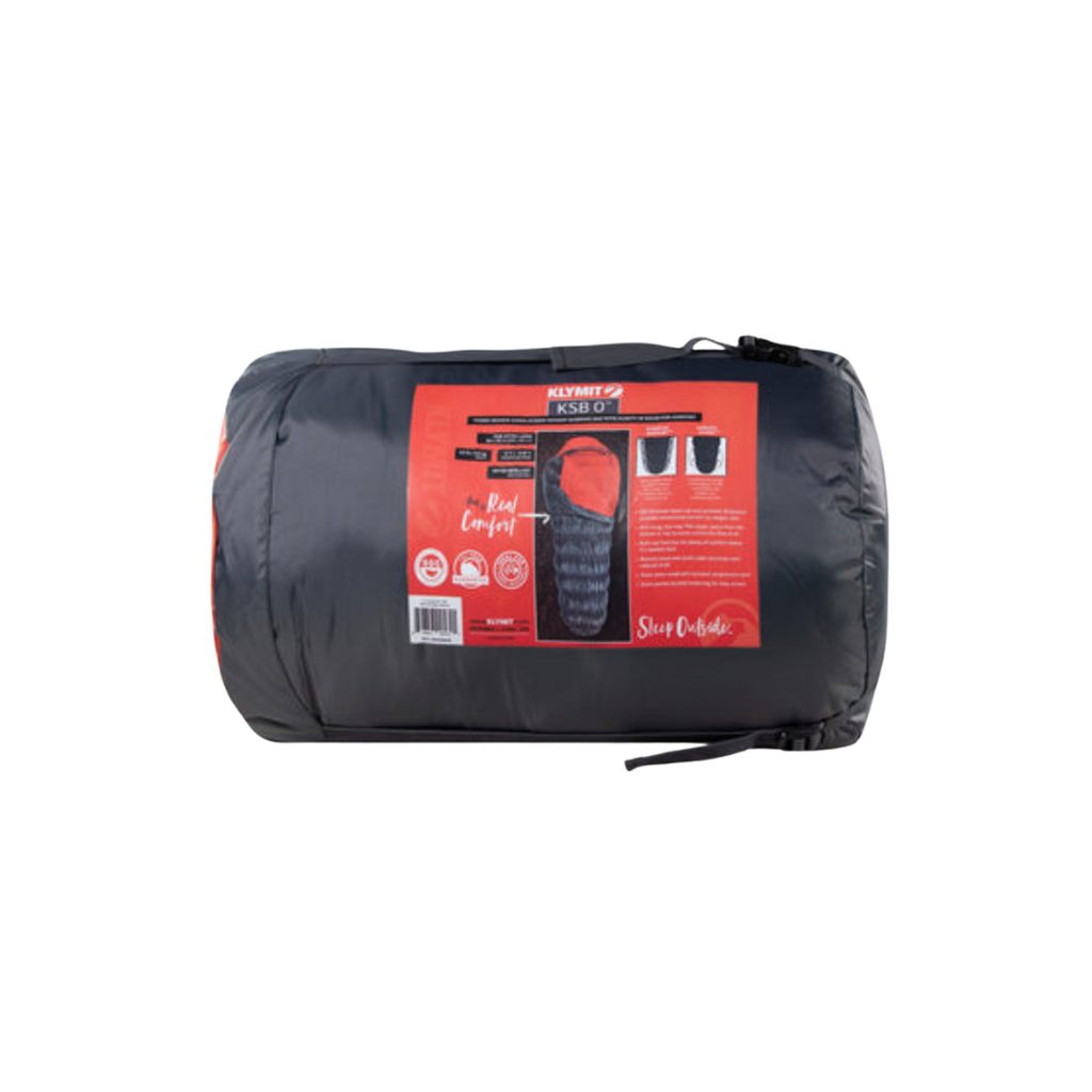 Klymit - KSB 0 Down Sleeping Bag XL - Orange