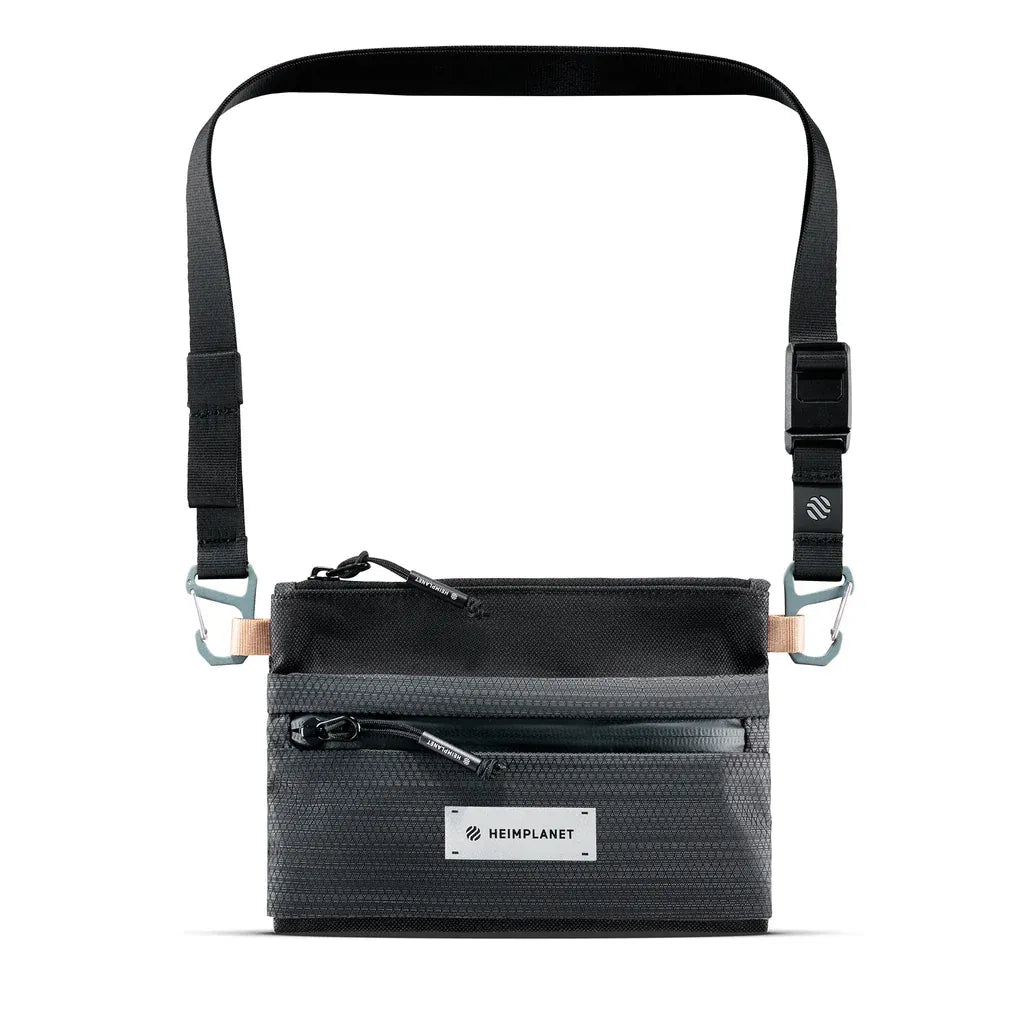 Heimplanet - Carry Essentials Neck Pouch -Black/Castlerock