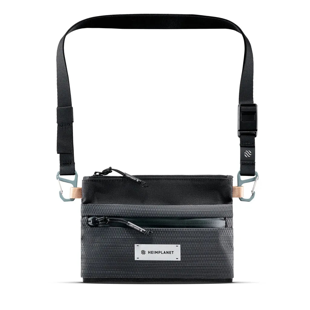 Heimplanet - Carry Essentials Neck Pouch - Black/Dark Grey