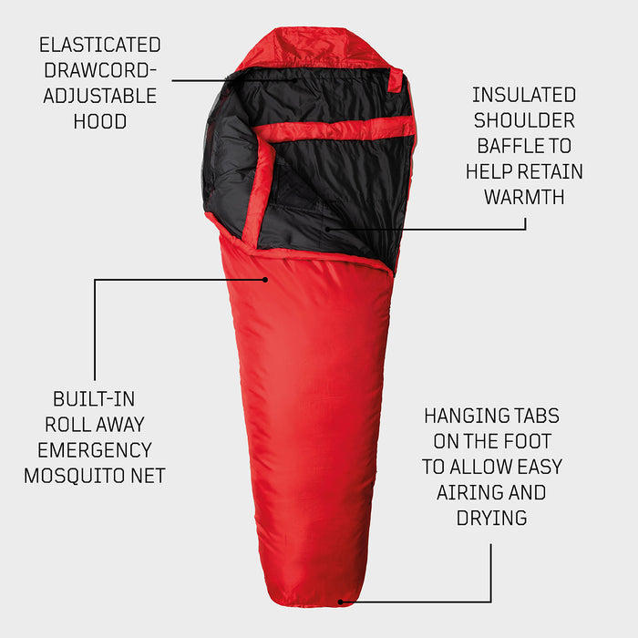Snugpak - Travelpak 1 Flame WGTE - Red