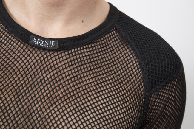 Brynje - Wool Thermo T-Shirt w/panels Black