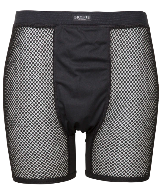 Brynje - Super Thermo Boxer with windstopper - unisex - Black