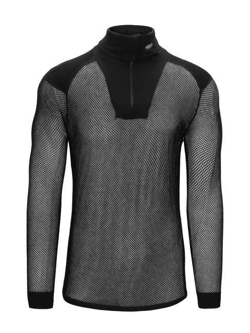 Brynje - Super Thermo Zip Polo Shirt w/ shoulder panels