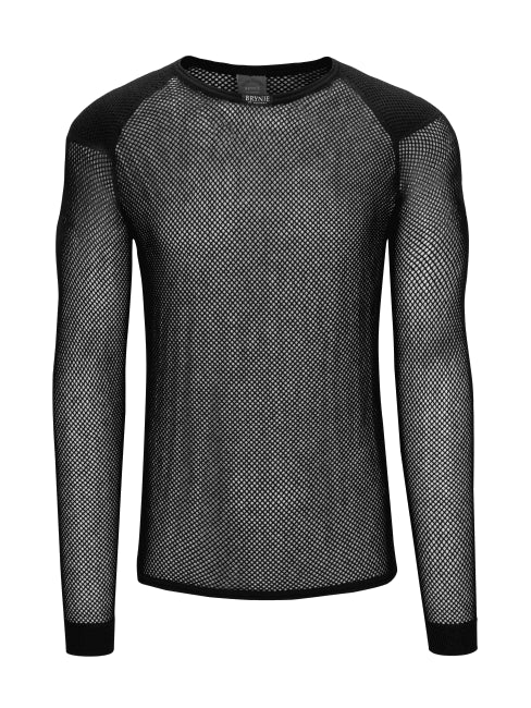 Brynje - Super Thermo Shirt w/shoulder panels - Black - Bowgearshop