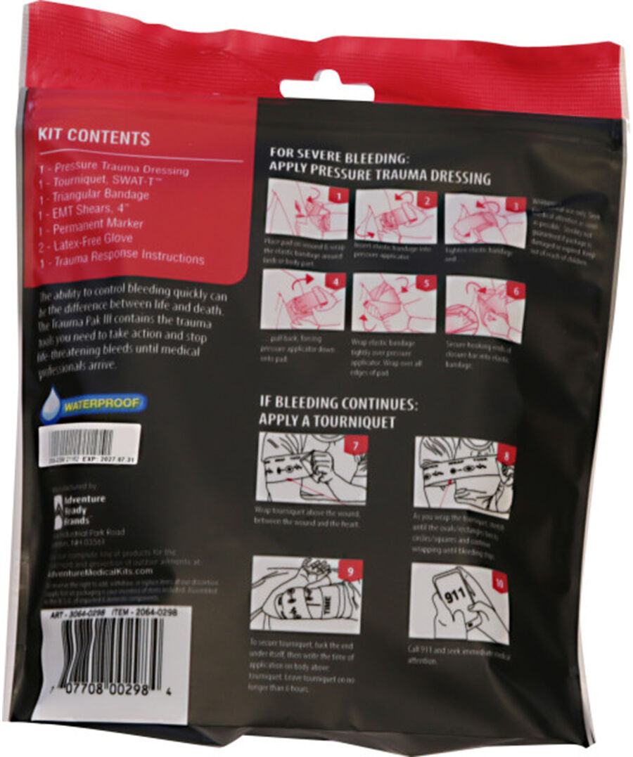 Adventure Medical Kits  - Trauma Pak III - Bowgearshop