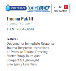 Adventure Medical Kits  - Trauma Pak III - Bowgearshop