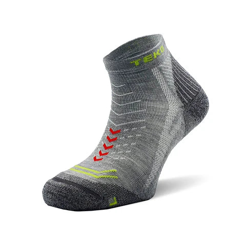 TEKO  - eco RUN 2.0 ENDURO MERINO WOOL RUNNING SOCKS - Light Half Cushion