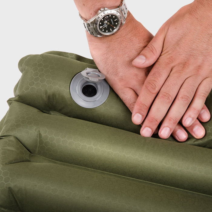 Snugpak - Air Mat with Built-in Foot Pump WGTE - Olive