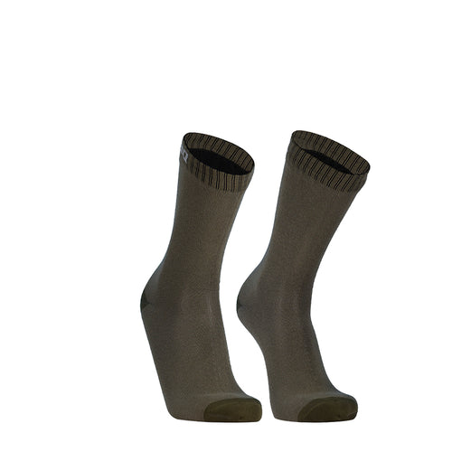 DexShell - Waterproof Ultra Thin Crew Socks - Olive Green