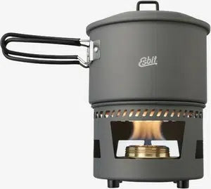 Esbit - Cooking Set With Alcohol Burner, 1500 ml