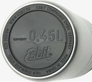 Esbit - Majoris Thermo Mug  With Click Closure  18/8 Stainless Steel - Silver