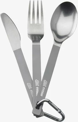 Esbit - Three-Piece Titanium Cutlery