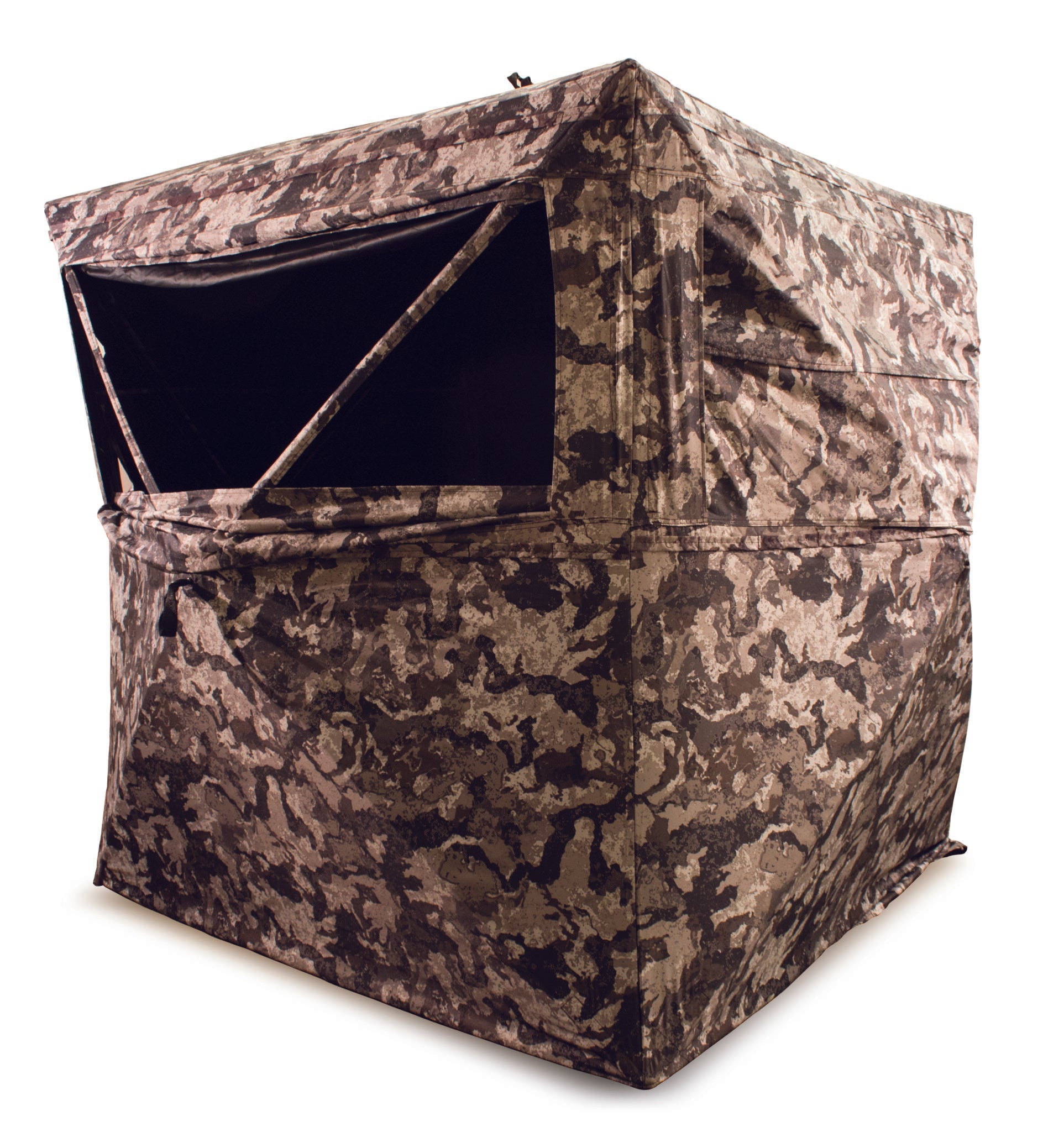 HME - 3-Person Hub Ground Blind Cervidae Camo