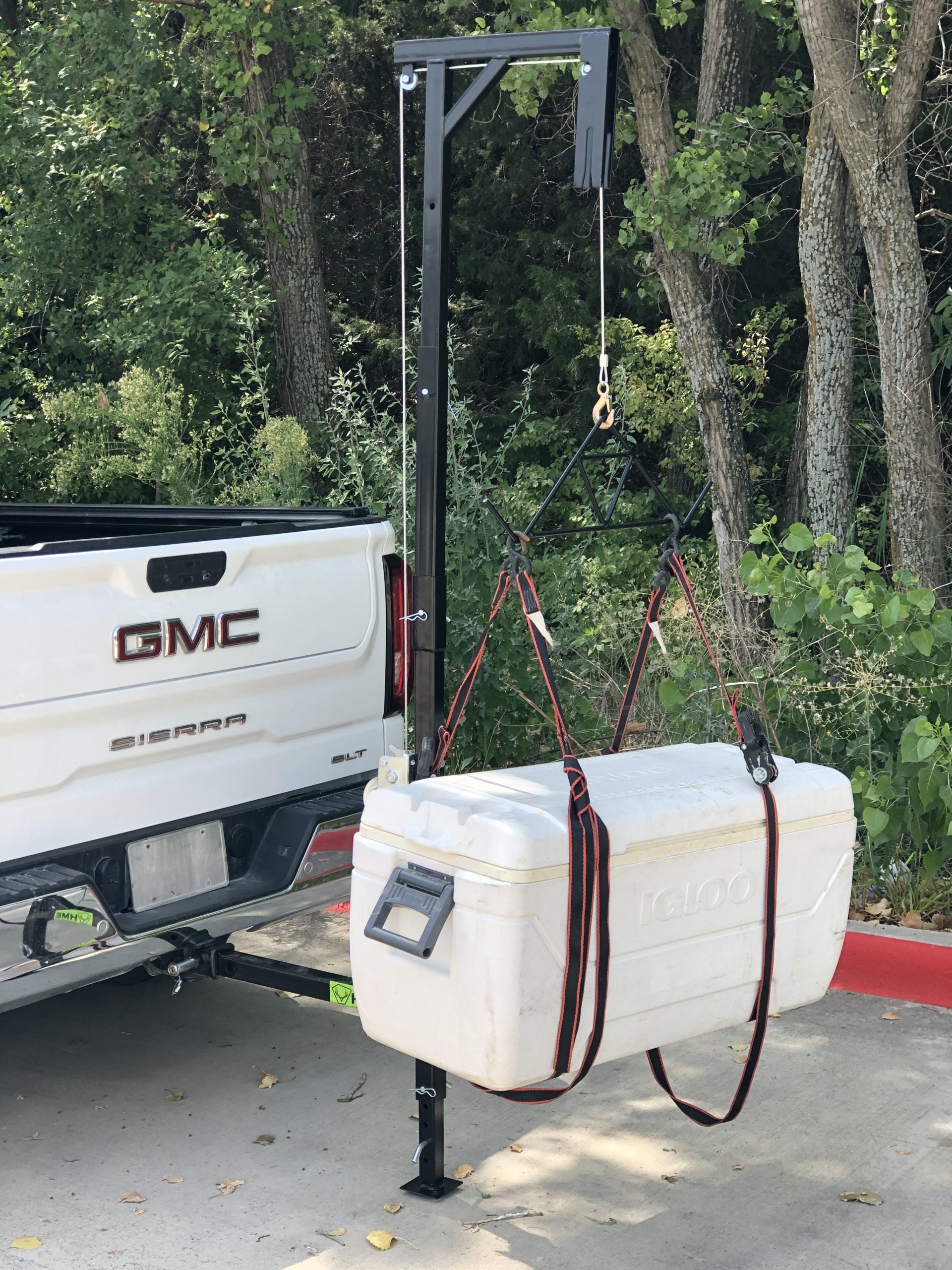 HME - Truck Hitch Game Hoist – Complete Kit (Includes Winch/Gambrel)
