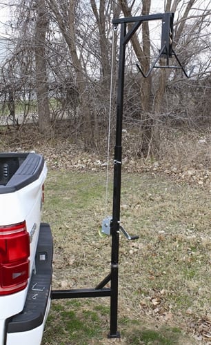 HME - Truck Hitch Game Hoist – Complete Kit (Includes Winch/Gambrel)