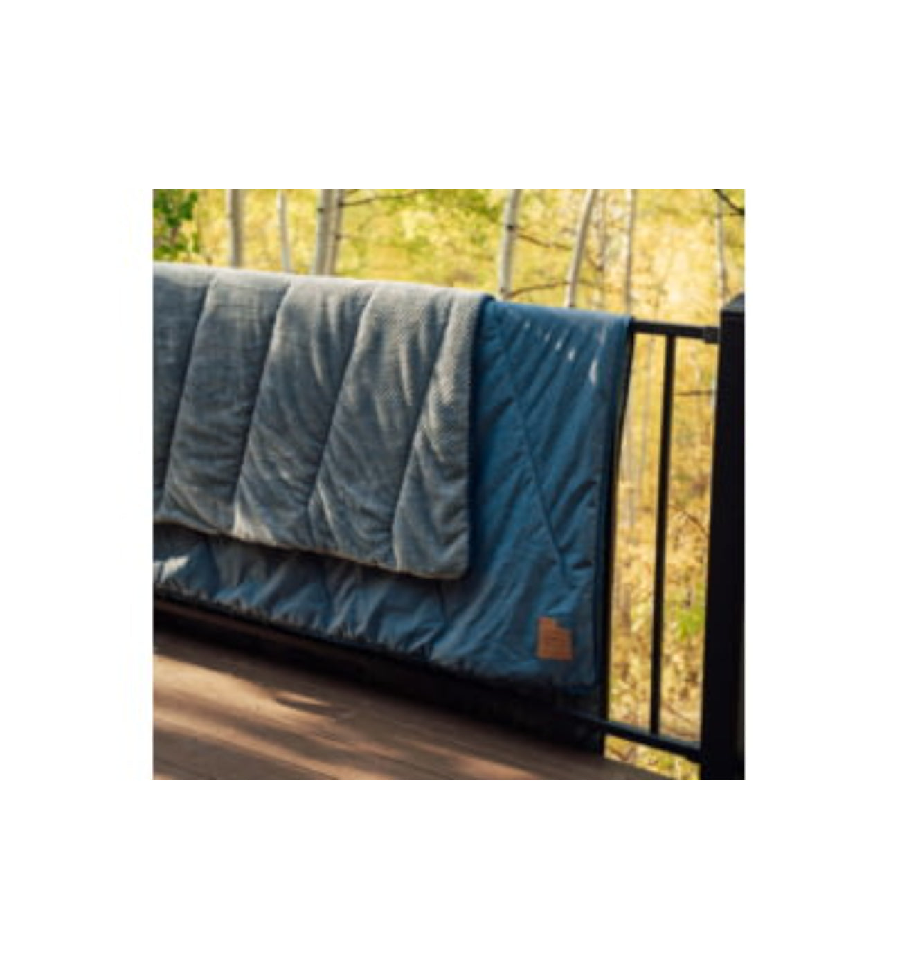 Klymit - Homestead Cabin Comforter Blanket - Blue