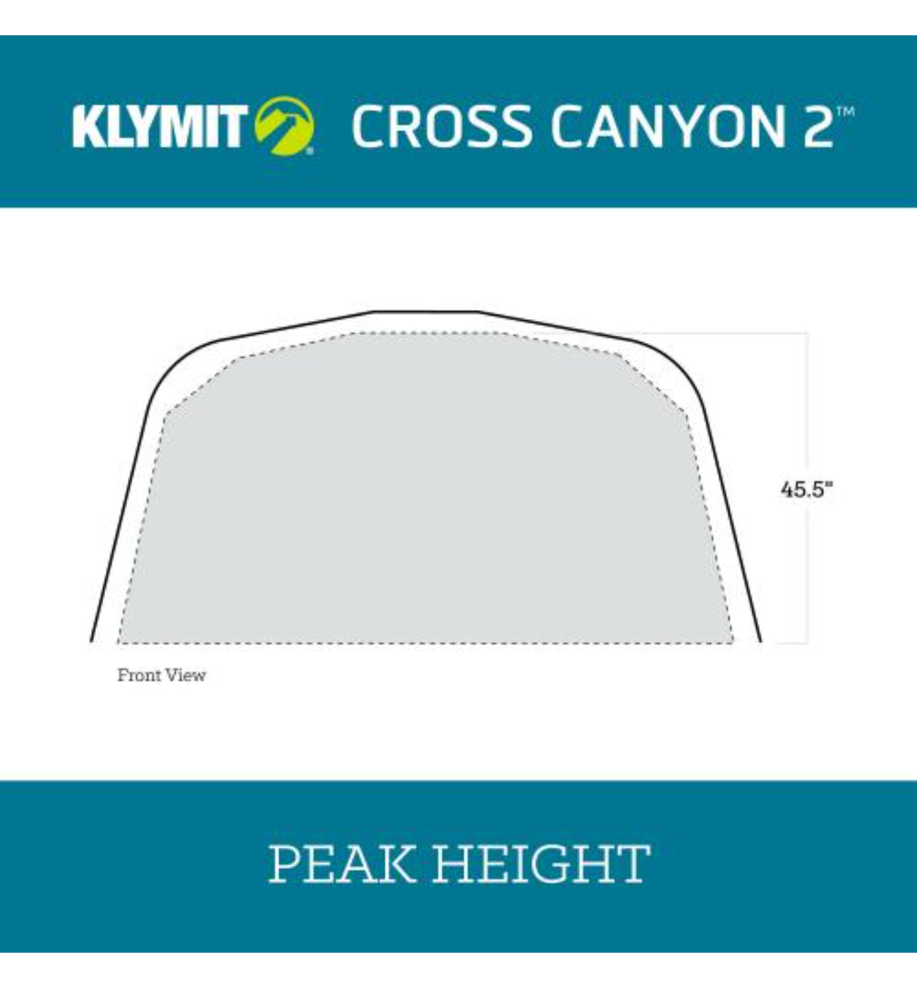 Klymit - Cross Canyon 2 Tent - Mullti