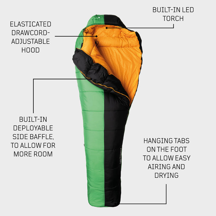 Snugpak - Softie Expansion 5 WGTE - Kiwi/Black