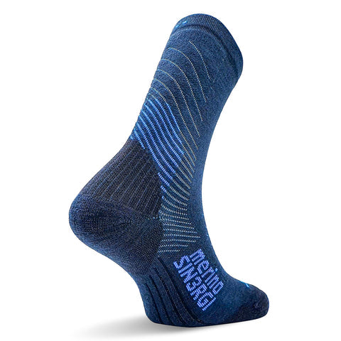 TEKO eco HIKE - 2.0 DISCOVERY MERINO WOOL HIKING SOCKS - Light Half Cushion - Storm Blue