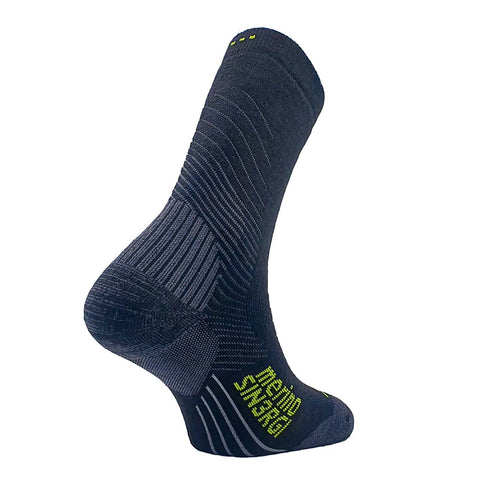 TEKO eco HIKE - 3.0 EXODUS MERINO WOOL HIKING SOCKS - Medium Full Cushion - Black