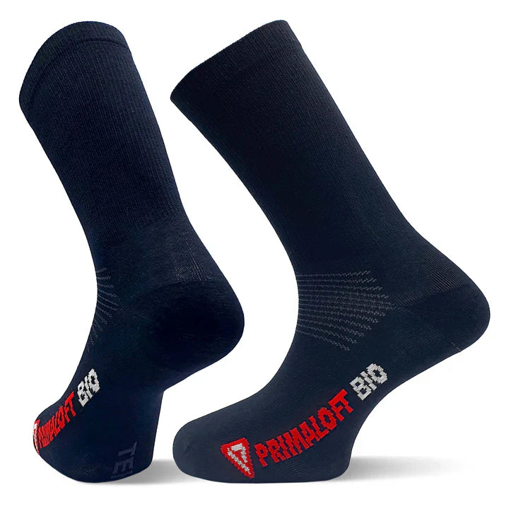 TEKO eco HIKE - 1.0 'PRIMALOFT BIO' LINER Ultralight Socks - Black