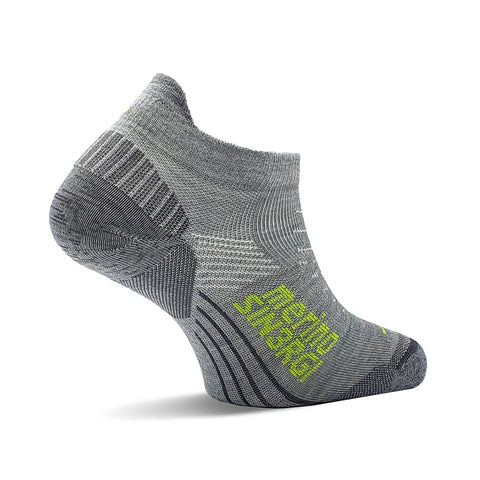 TEKO - ecoRUN 1.0 ULTRA MERINO WOOL SOCKS - Low Cut Ultralight for Running - Granite