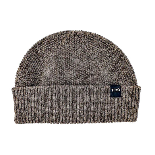 TEKO -  Beanie Stromness Heavy Pique 4.0 - Coffee