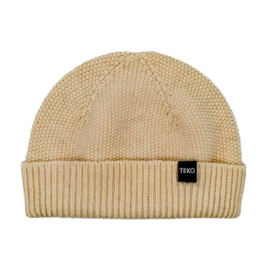 TEKO -  Beanie Stromness Heavy Pique 4.0 - Latte