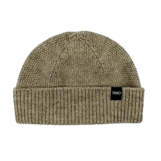TEKO eco HIKE -  Beanie Stromness Heavy Pique 4.0 - Almond