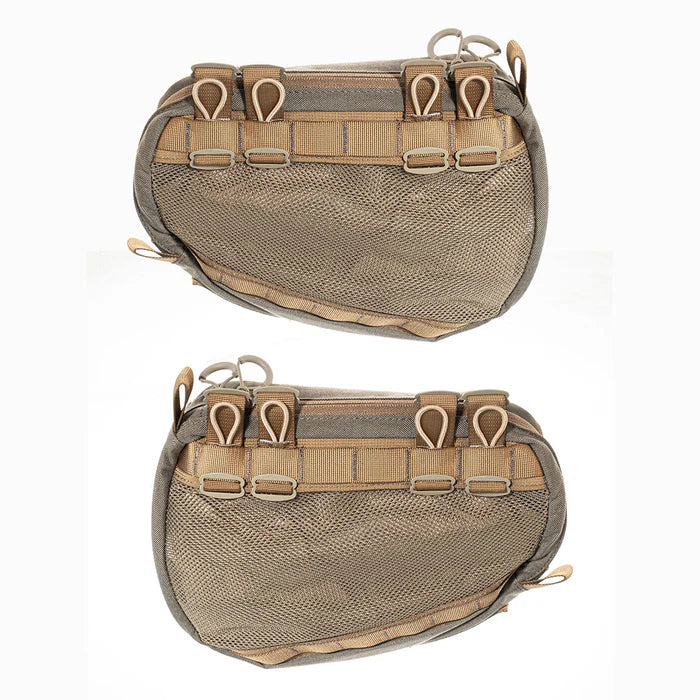 Tethrd  - Modular Saddle Pockets - Ranger green