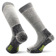 Load image into Gallery viewer, Teko - eco EXPEDITION 5.0 Merino Wool Socks - Extra Heavy Full Cushion - Charcoal