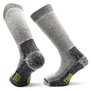 Teko - eco EXPEDITION 5.0 Merino Wool Socks - Extra Heavy Full Cushion - Charcoal