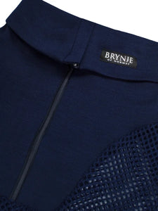 Brynje - Super Thermo Zip Polo Shirt w/ shoulder panels