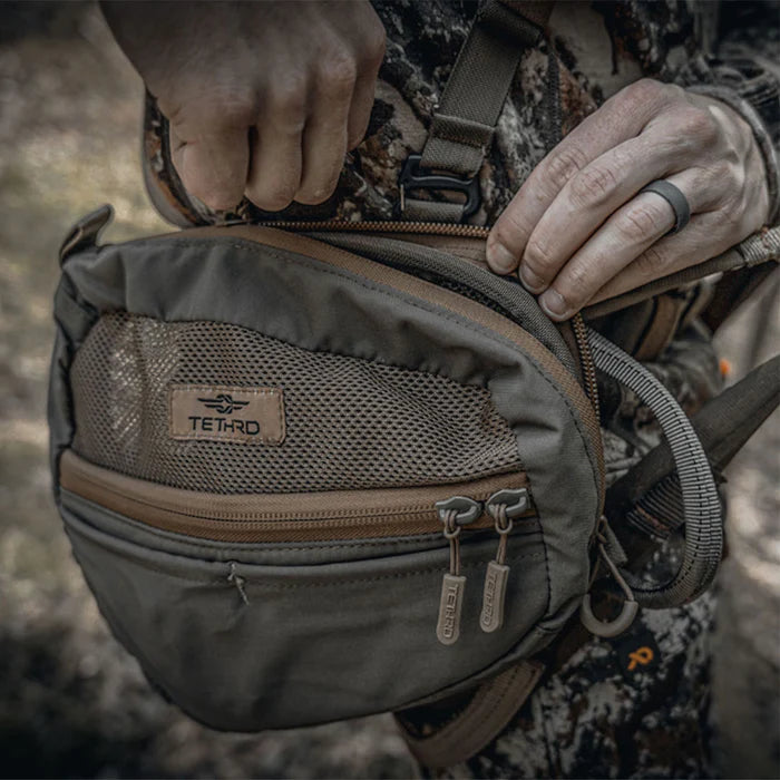 Tethrd  - Modular Saddle Pockets - Ranger green