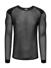 Load image into Gallery viewer, Brynje - Wool Thermo Shirt w/panels Black - unisex