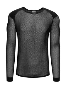 Brynje - Wool Thermo Shirt w/panels Black - unisex