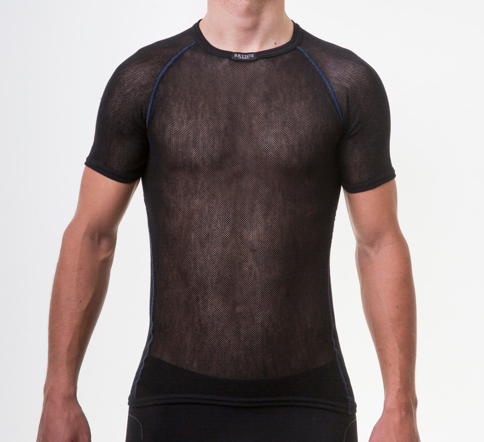 Brynje - Wool Thermo Light T-shirt black - Bowgearshop