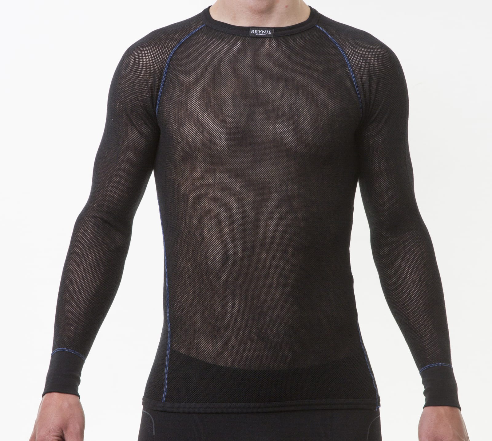 Brynje - Wool Thermo Light Shirt black - Bowgearshop